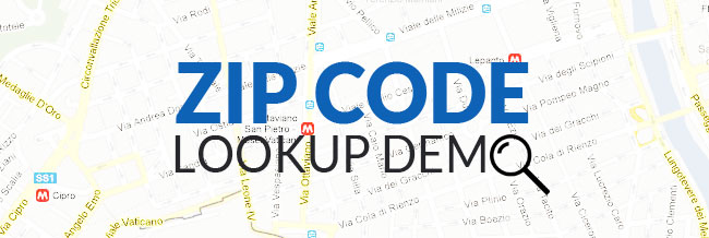 Zip Code Lookup Demo
