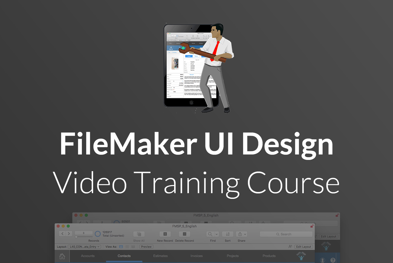 FileMaker UI Design Video Course