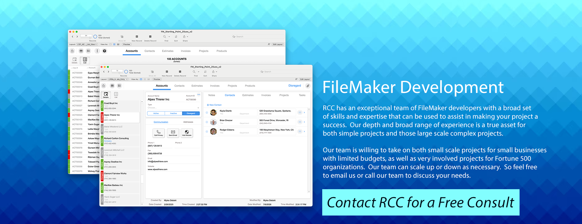 FileMaker Development